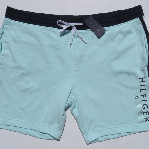 Tommy Hilfiger Shorts Men's NEW XXLarge 2XL Sweat Short NWT Green - Picture 1 of 14